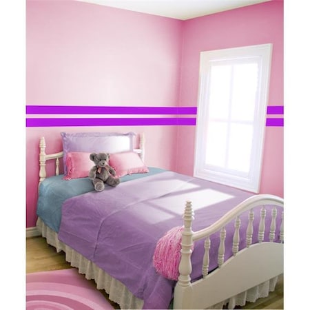 Borders Unlimited Borders Unlimited 30012 Lavender Simple Stripes 30012